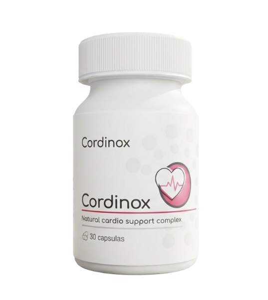 Envase del complemento alimenticio Cordinox